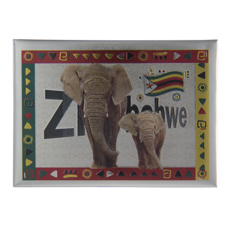 Tin Foil Magnets- Zimbabwe 