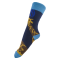 Giraffe-on Blue