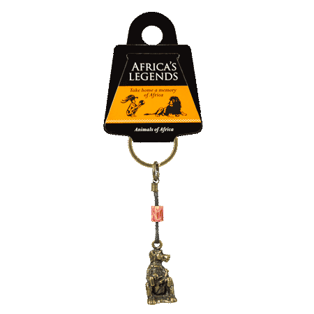 Ethnic Baboon Keyring