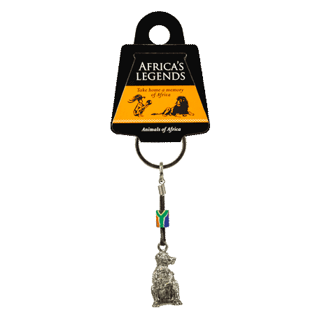 South Africa FIMO Baboon Keyring