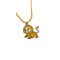 Necklace Pendant Lion Yellow